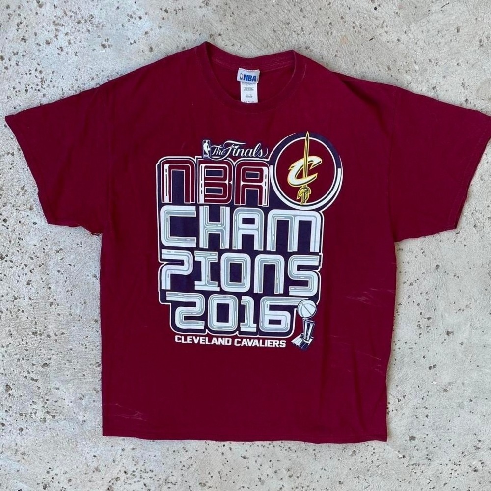 2016 NBA Champions Cleveland Cavaliers Basketball Shirt NBA Size XL